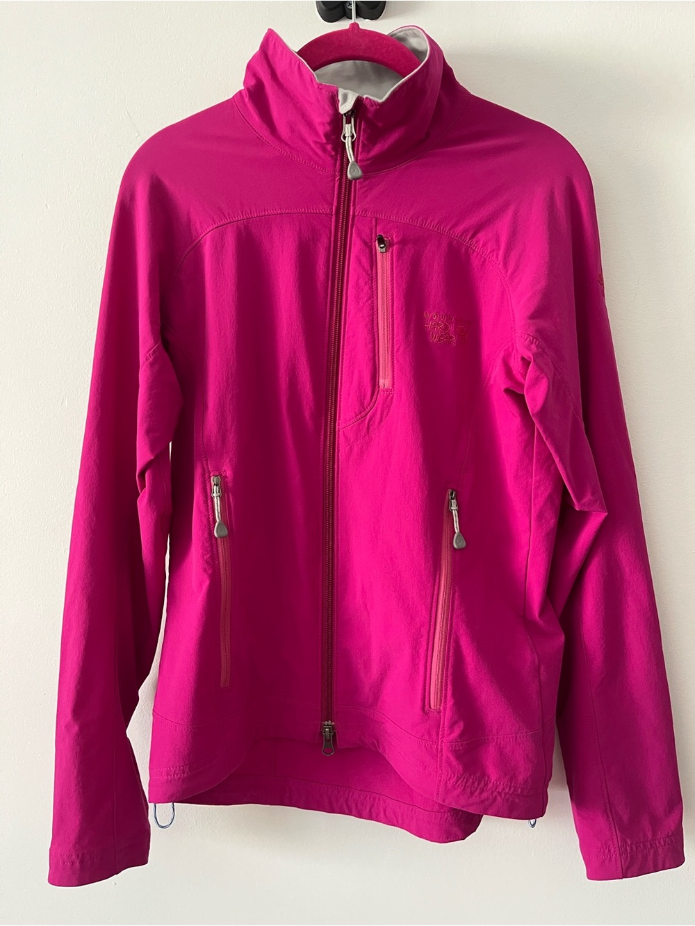 Mountain Hardwear Women's Pink Outdoor Jacket Windbreaker Sz S